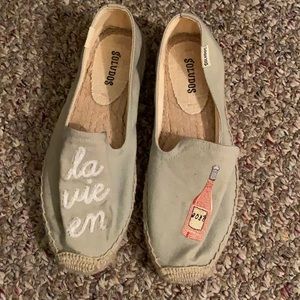 Soludos La Vie En Rosé Espadrilles size 6.5